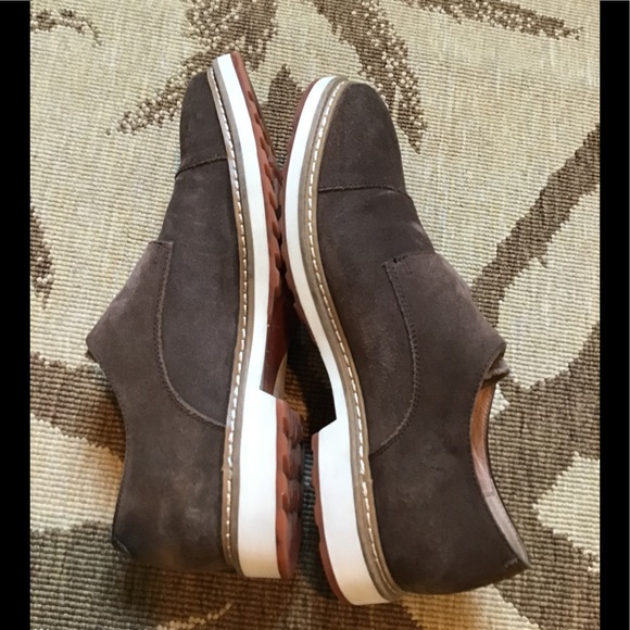 1901 Monk Strap Double Buckle Suede Shoes 8.5 - Picture 3 of 7